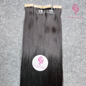 Premium Quality Straight Tape In Human Hair Extensionscover