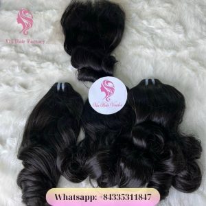 Superior Quality Funmi Curly Weft Human Hair2