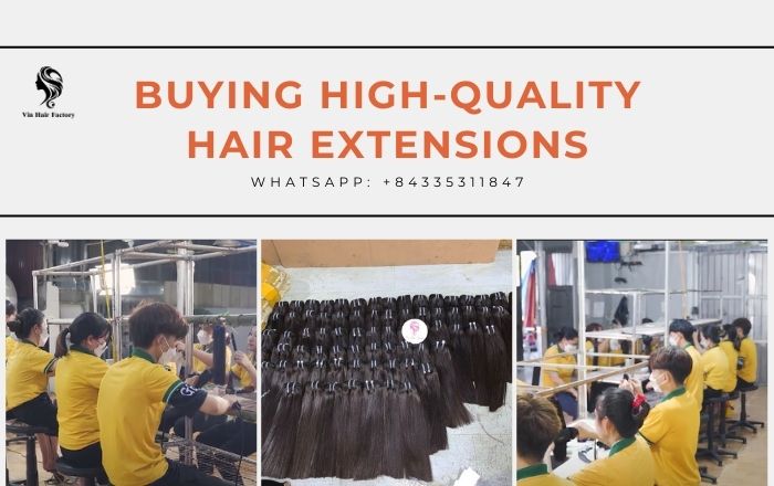 Vin Hair Factory provides high-quality hair extensions