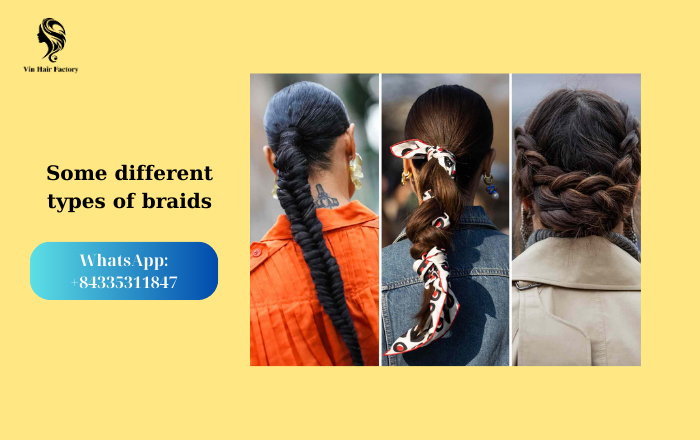 Different types of braids